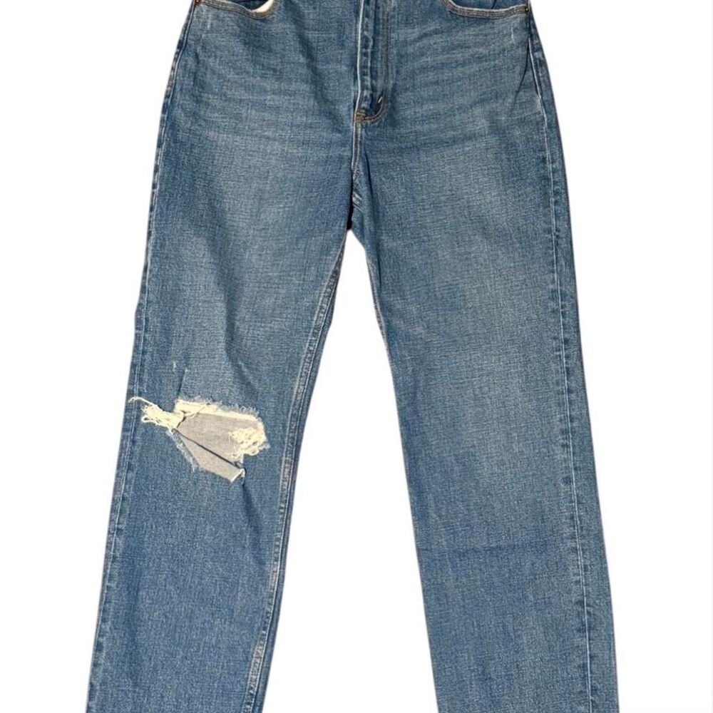 Abercrombie-fitch Women's Blue and Navy Jeans
